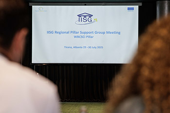 IISG Regional Pillar Support Group Meeting for Pillar 2 – WBCSCi Tirana, Albania 29–30 July 2025